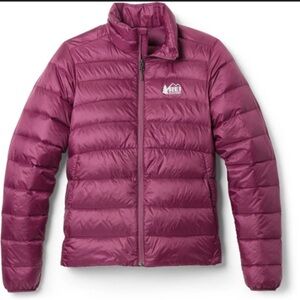REI down puffer jacket - woman’s medium
